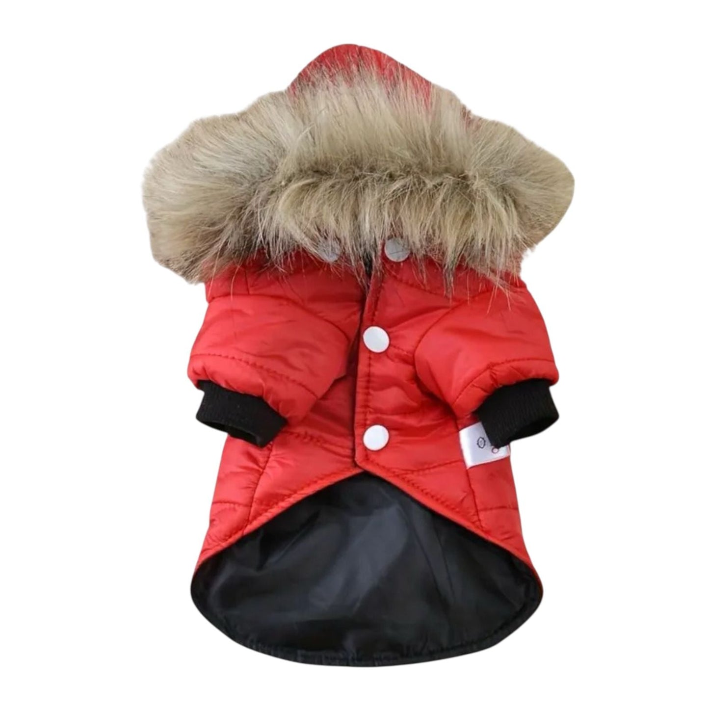 Chamarra con Capucha Color Rojo - MiPerro.com