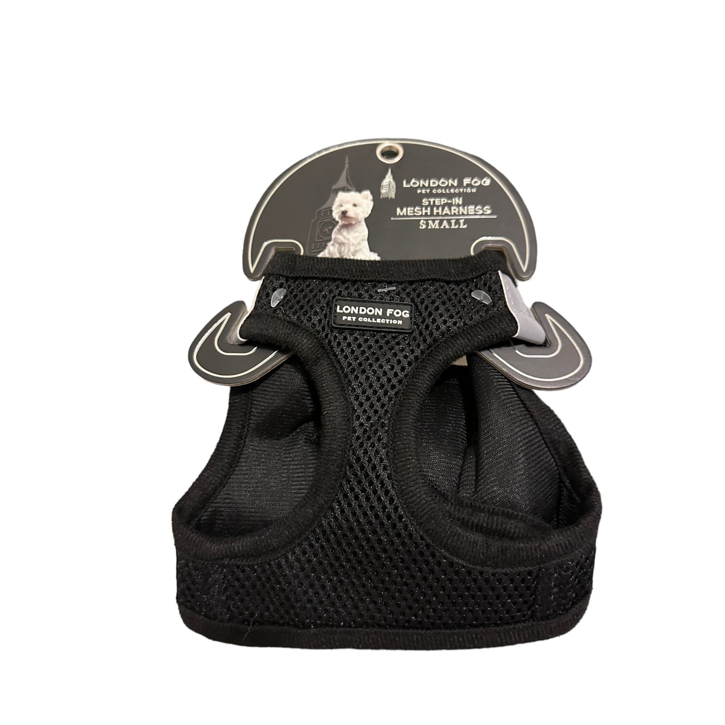 London Fog- Pechera Color Negro Talla S - Hasta 7kg - MiPerro.com