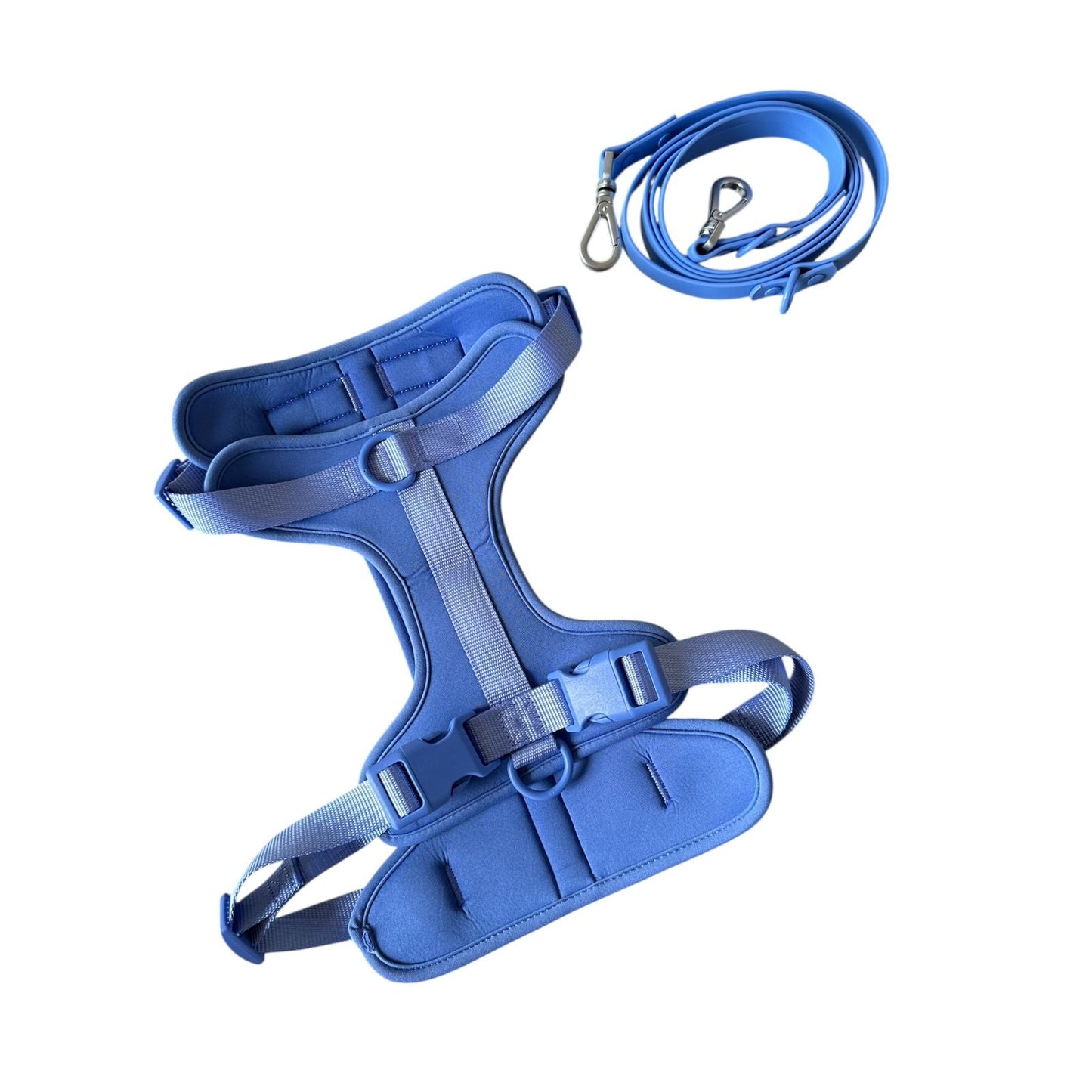 Pechera con Correa Color Azul Lavanda - MiPerro.com