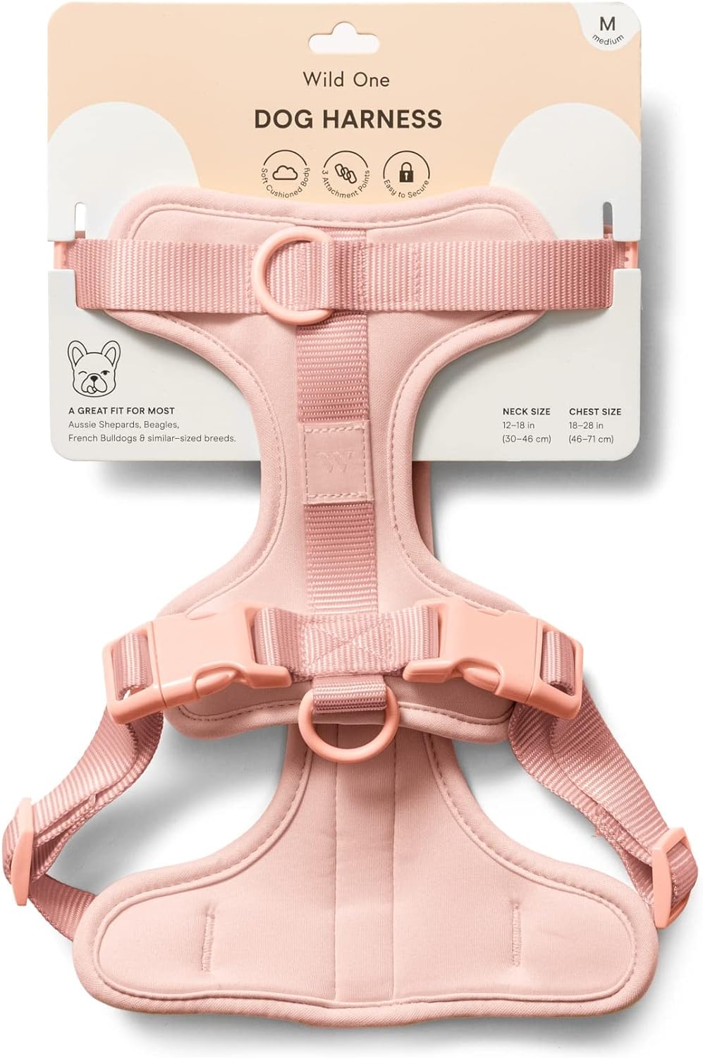 Wild One- Pechera Color Rosa - MiPerro.com