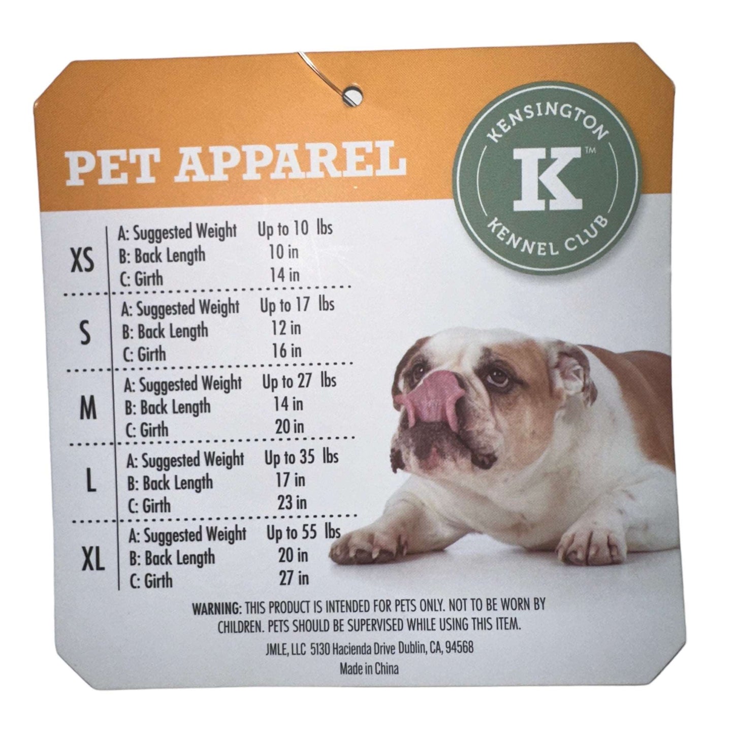 Kensington- Chaleco para Perro-Talla M - MiPerro.com