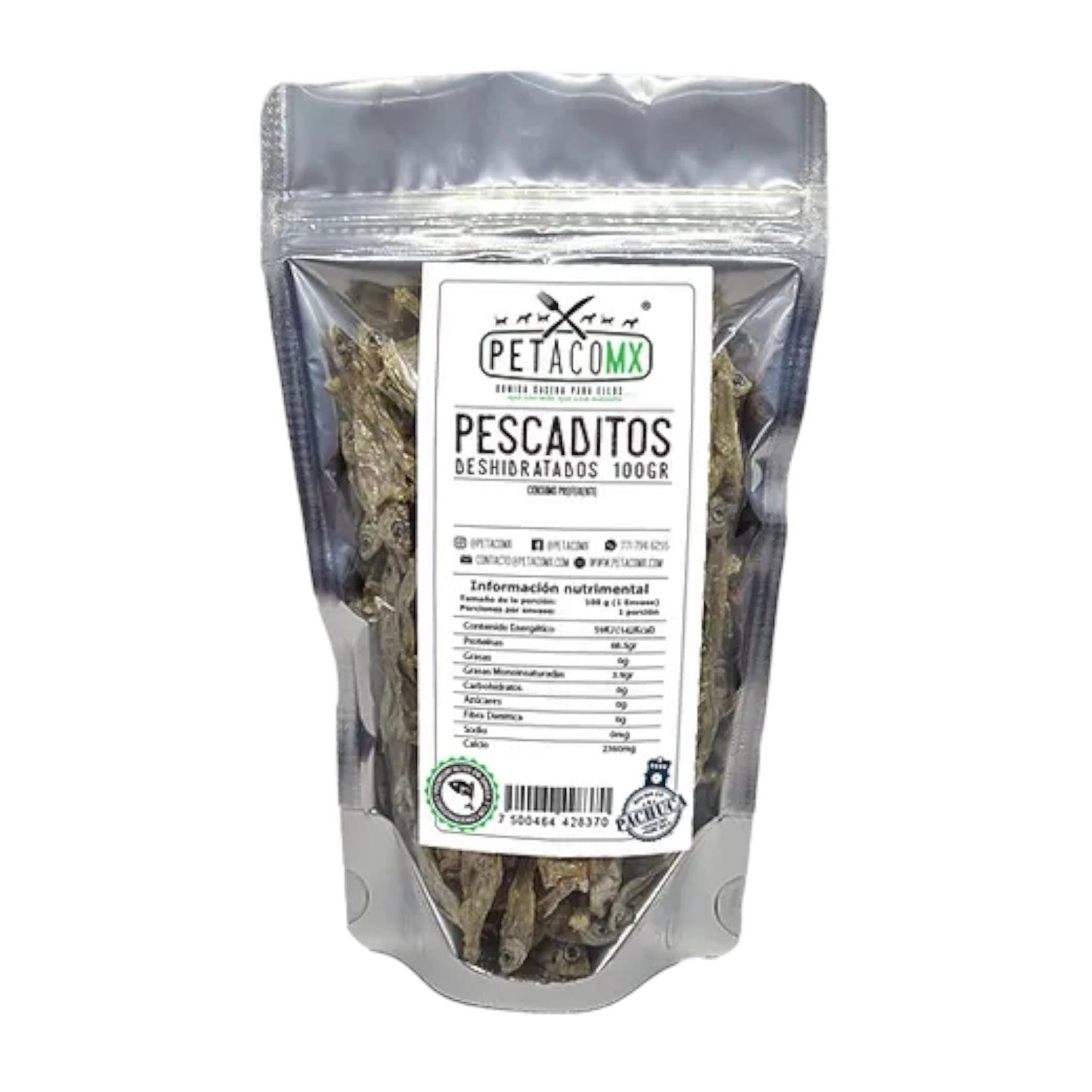 Petaco- Pescaditos deshidratados para Perros - MiPerro.com