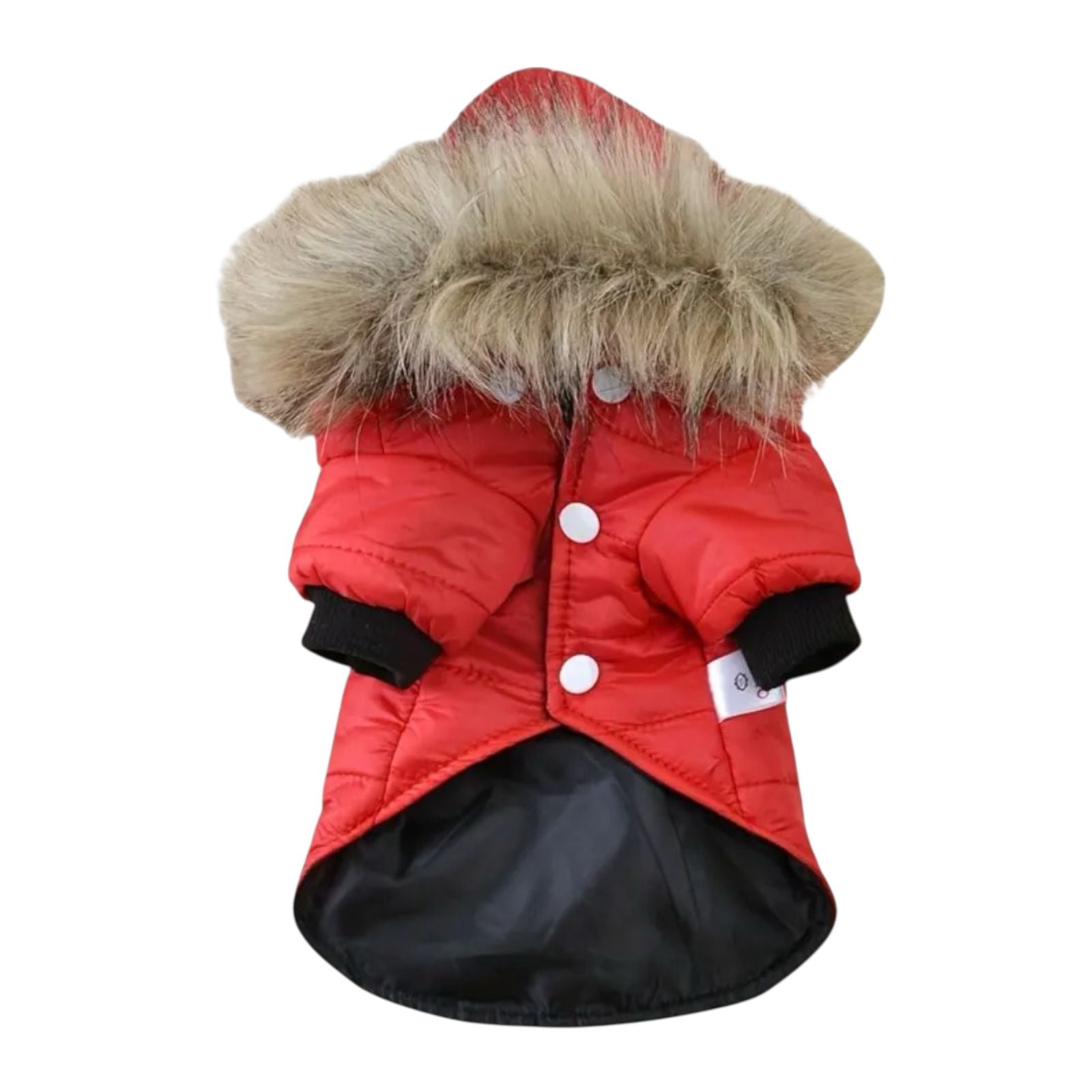 Chamarra con Capucha Color Rojo - MiPerro.com